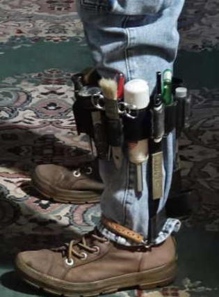 Leg tool belt